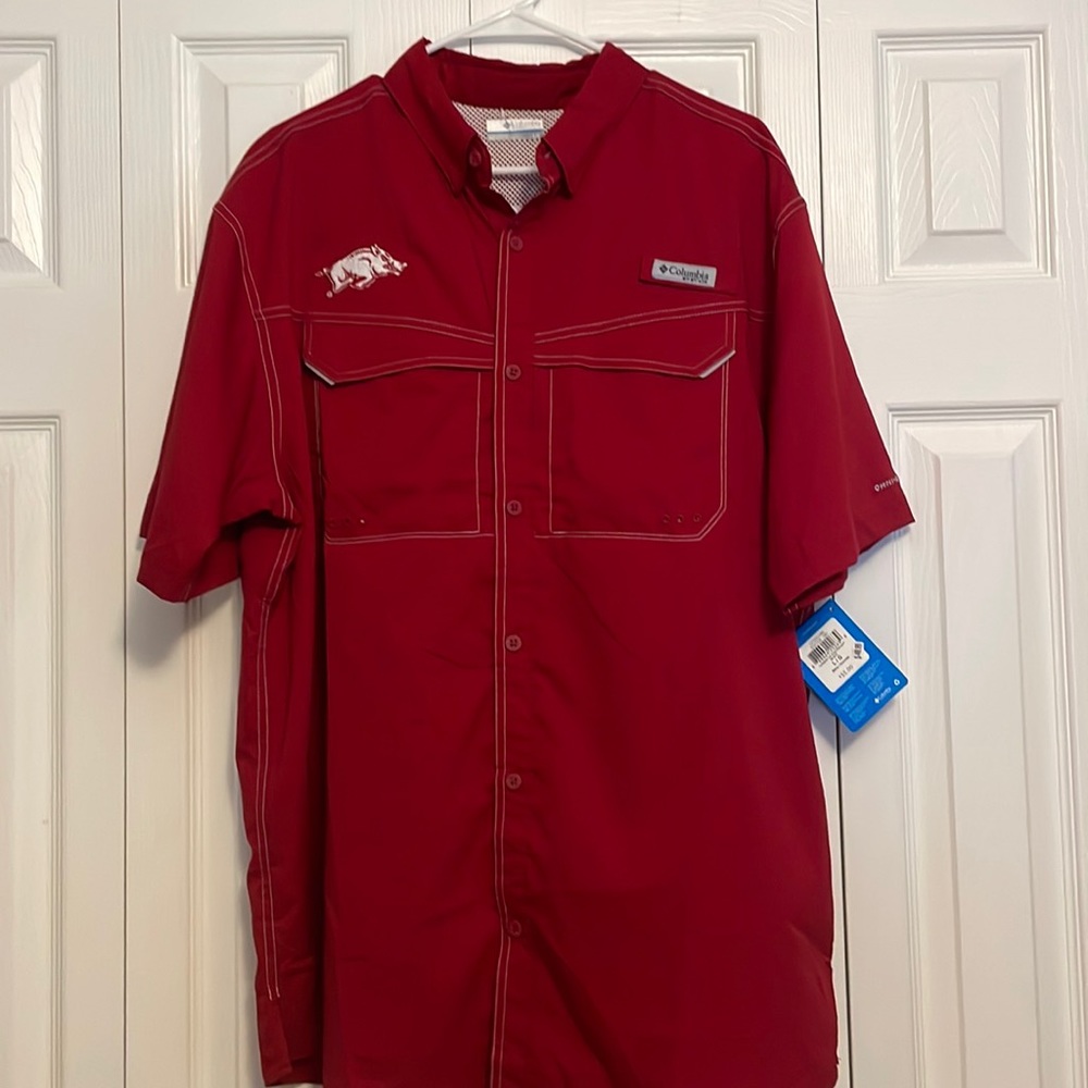 Arkansas Razorbacks Columbia shirt